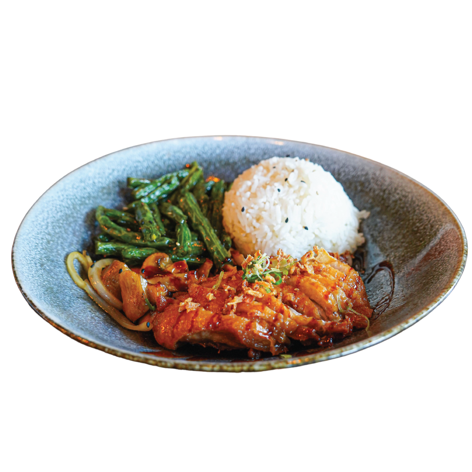 Teppanyaki duck